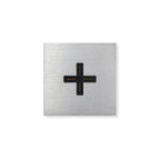 wall base cover - brushed aluminum