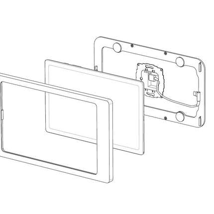 Displine Companion Wall Microsoft Surface GO Zwart