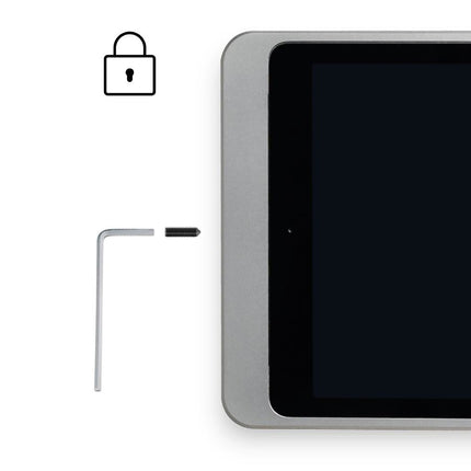 Displine Dame Wall iPad Air /Pro 11-inch,  zilverkleur