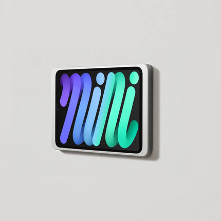 Displine Displine Dame Wall 2.0 Wandhouder voor iPad Mini 8.3" Zilver
