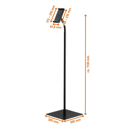 Durable Tablethouder TOUGH Vloerstandaard 7-13 inch tablets