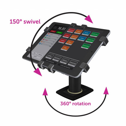 Gripzo 360 Tablet Stand Swivel & Rotate 11-13" tablets