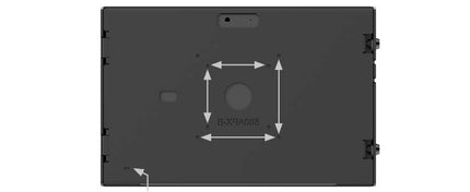 Maclocks Maclocks Apex Wandhouder voor iPad Pro 11" (2024) M4 - Zwart