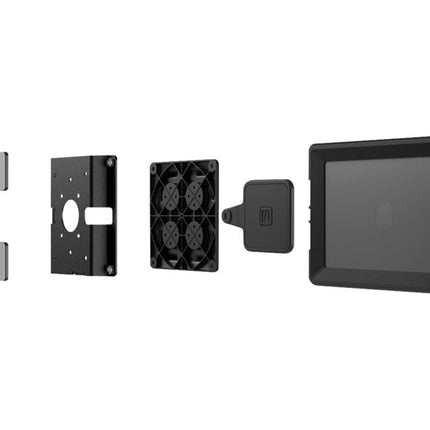 Maclocks Maclocks Magnetische Wandhouder iPad/Tablet - VESA 100x100 - Glasmontage