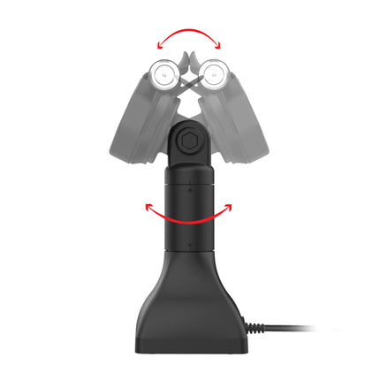 RAM Mounts GDS® Uni-Conn™ 18 cm Pedestal Dock met slot en oplaadfunctie via USB-C