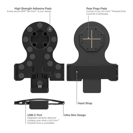 RAM Mounts Tab-Conn™ voor Tablets zonder hoes ( Pogo Pads)