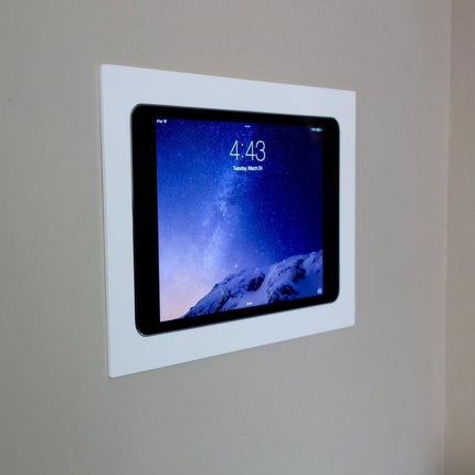 SimpliDock iPad 10.2  inbouw wandhouder  - Mat Wit