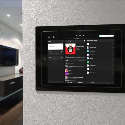 SimpliDock iPad® 10th en 11th Gen    inbouw wandhouder Zwart