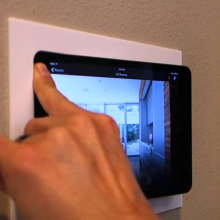SimpliDock iPad 9.7 inbouw wandhouder Zwart