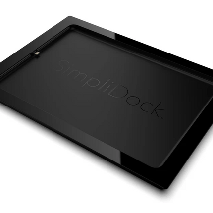 SimpliDock iPad mini 6|7 (A17 Pro) inbouw wandhouder -RVS-Look