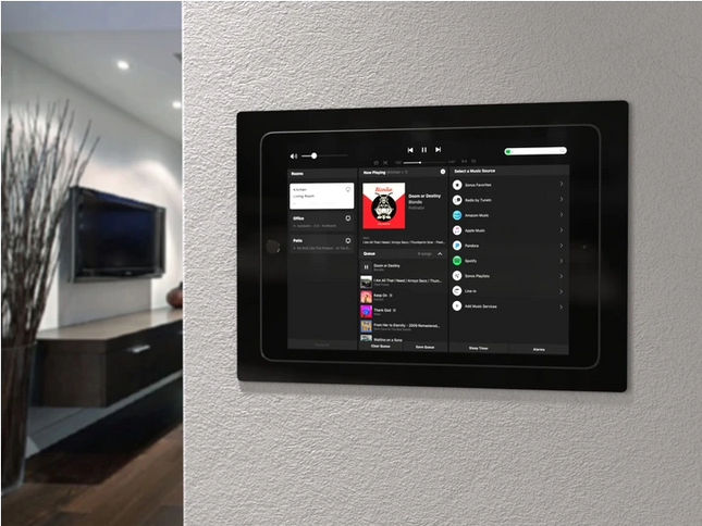 SimpliDock Simplidock Inbouw Wandhouder voor iPad Pro 13" Zwart