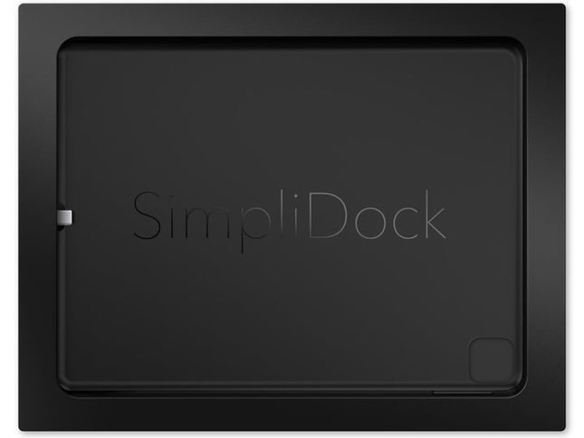 SimpliDock Simplidock Inbouw Wandhouder voor iPad Pro 13" Zwart