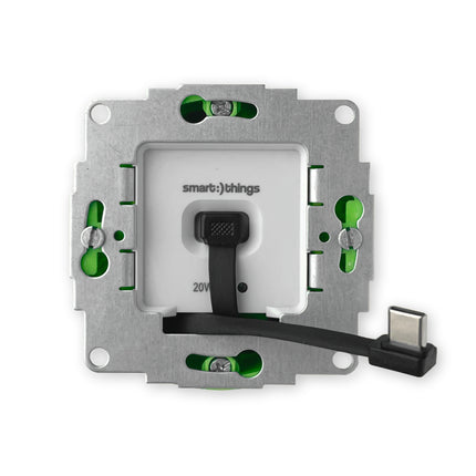 Smart Things sCharge 20W inbouw voedingsadapter 230V met USB-C