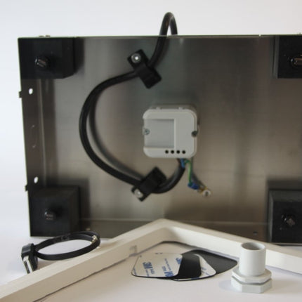 Swalls wDock iPad 10th-11th gen Docking station voor inbouw in wand