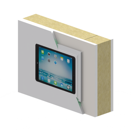 Swalls wDock iPad Air 4/5/6/Pro 11 Docking station voor inbouw in wand