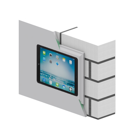 Swalls wDock iPad Air 4/5/6/Pro 11 Docking station voor inbouw in wand