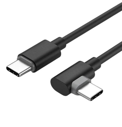 Tabletsolution Haakse USB-C naar USB-C kabel oplaadkabel  1mtr