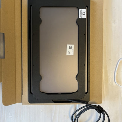 Tabletsolution Kabel USB-A naar USB-C haakse stekker, 1 meter- Zwart