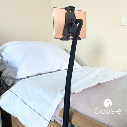 Tabletsolution.nl GOOS-E Tablet houder & Telefoonhouder PRO - buis pijpklem XL - hals 35/55 of 75 cm
