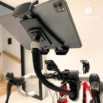 Tabletsolution.nl GOOS-E Tablet houder & Telefoonhouder PRO - buis pijpklem XL - hals 35/55 of 75 cm
