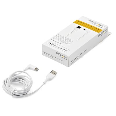 Tabletsolution.nl iPad Lightning kabel haaks 2 meter -Wit