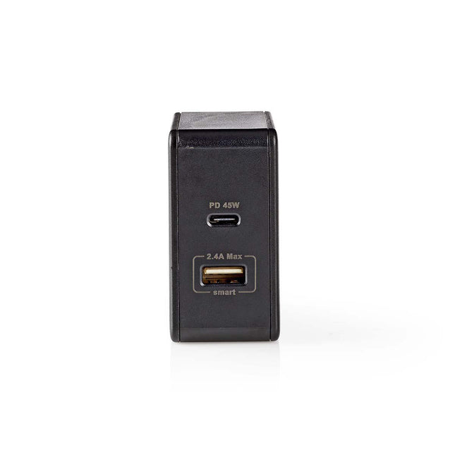 Tabletsolution.nl Universele USB-C/USB-A tablet lader, 3 A, Zwart