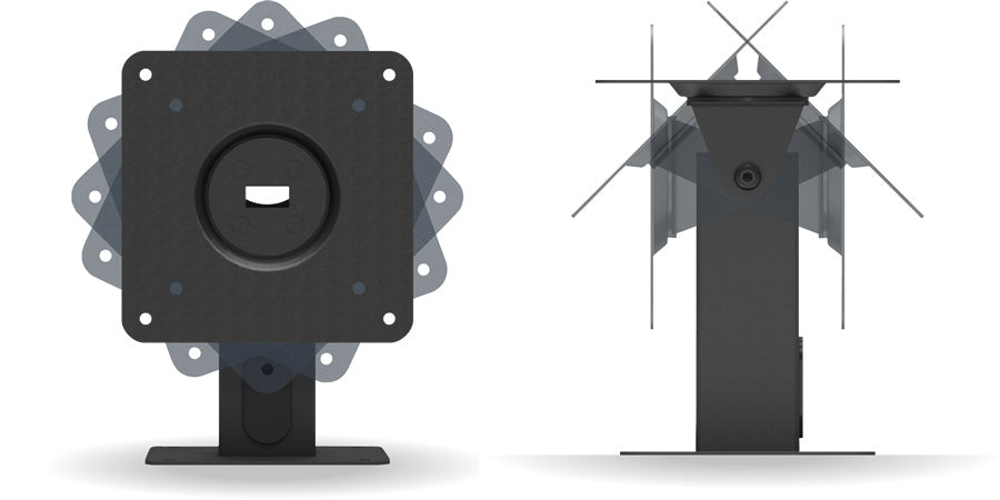 Vidamount 360 kantel & rotatatie VESA stand vaste montage