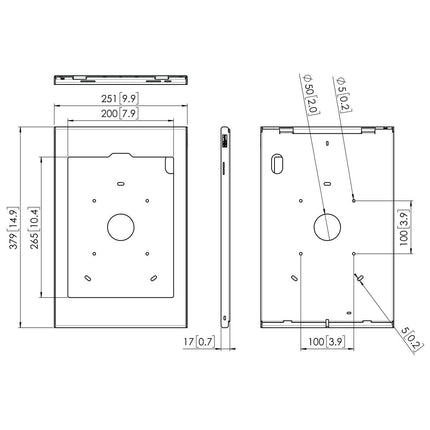 Vogel's Professional Tablock Tabletbehuizing iPad Pro 12.9 (2018/ Gen 3)